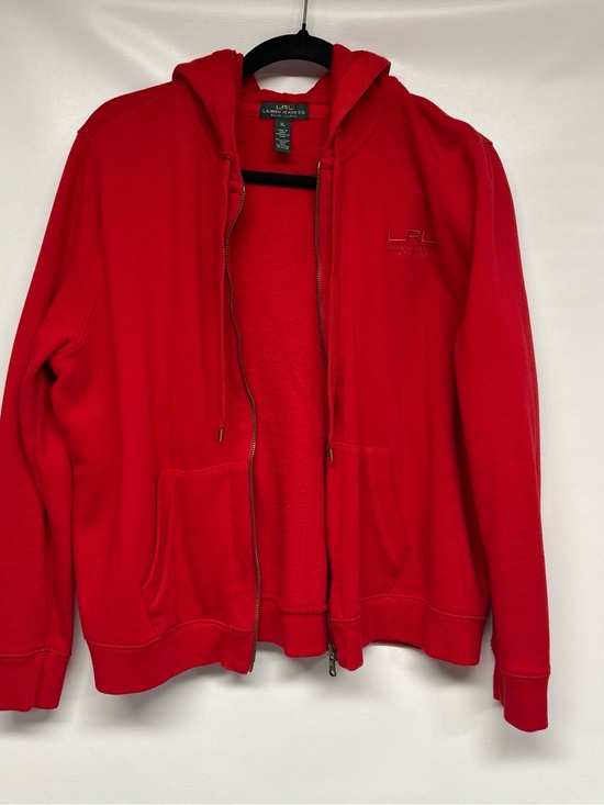 Ralph Lauren Tops - Ralph Lauren LRL Bright Red Zip-Up Hoodie